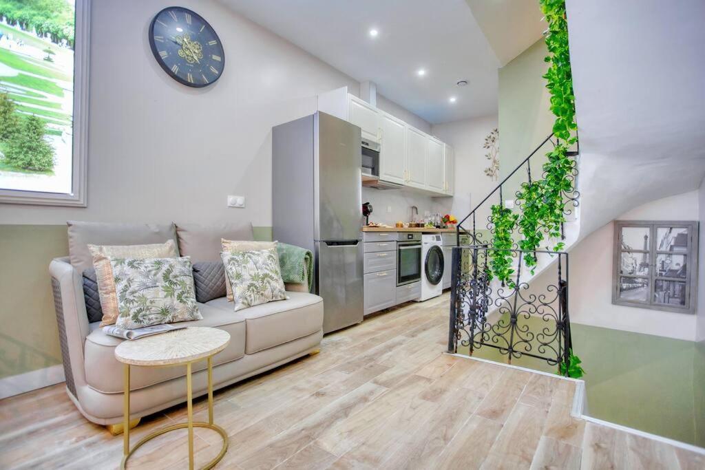 Апартаменты Le Nid Parisien Triplex Cosy Et Chaleureux Экстерьер фото