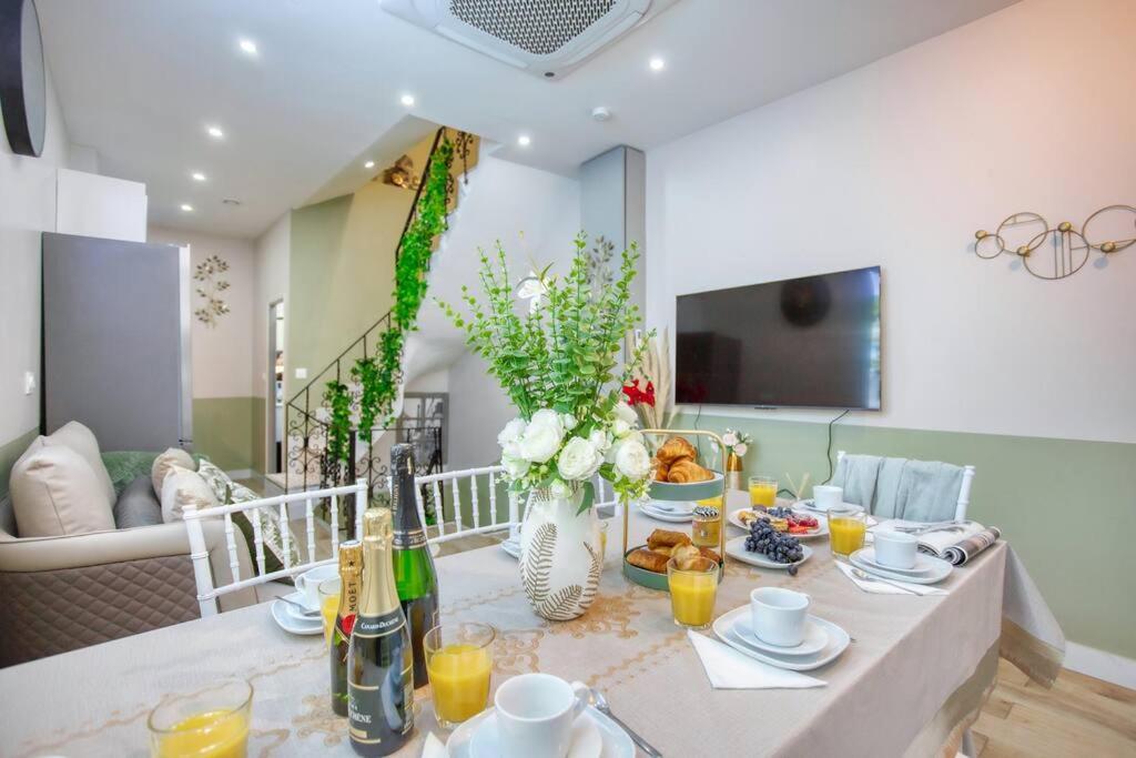 Апартаменты Le Nid Parisien Triplex Cosy Et Chaleureux Экстерьер фото